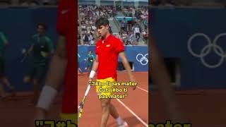 NOVAK DJOKOVIC PSUJE NA OLIMPIJSKIM IGRAMA JEBO TI PAS MATER [upl. by Madelene773]