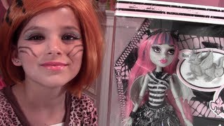 Rochelle Goyle Monster High Doll Toy Review [upl. by Eilssel]