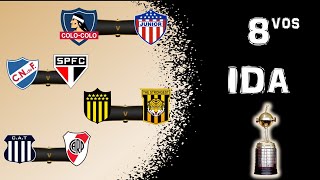 🏆Copa Libertadores 2024 Octavos de Final IDA  Predicción [upl. by Tolecnal]