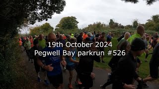 Pegwell Bay parkrun 526  October 19th 2024 fast [upl. by Delgado567]