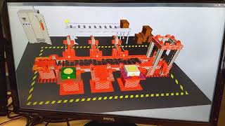 Simulación de Acomodador de Cajas TIA [upl. by Dyche]