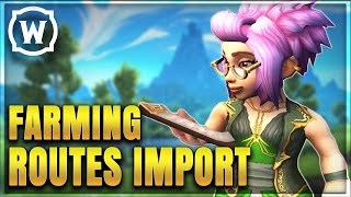 WoW Dragonflight Farming Routes Import Strings Guide [upl. by Ceil829]