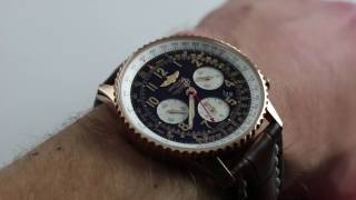 Breitling Navitimer B01 Manufacture RB0120 Luxury Watch Review [upl. by Rahab]