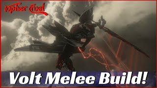 Best Volt Melee Build  Galatine Prime  Warframe 2018 [upl. by Ayim]