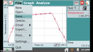 LabQuest Data Export [upl. by Ahsitra]