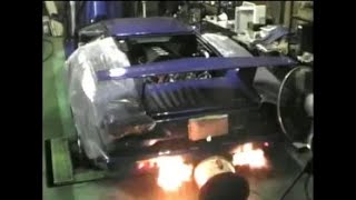 416hp Lamborghini Countach Dyno Test in JAPAN [upl. by Nomad]