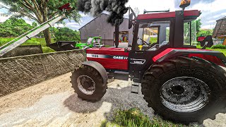 FS25 but CASE IH 1455XL is making Everything  Farming Simulator 25 Mods [upl. by Schluter]