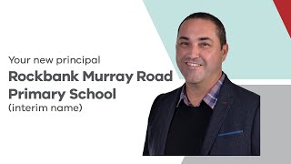 Rockbank Murray Road Primary Primary School interim name  Introducing Darryl Spiteri [upl. by Ased]