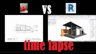 Diferencias entre autocad y revit Comparacion en 5 minutos 2018 [upl. by Younglove]