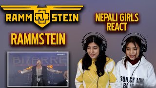 RAMMSTEIN REACTION  RAMMSTEIN LIVE AT BIZARRE FESTIVAL 1996  NEPALI GIRLS REACT [upl. by Caleb]