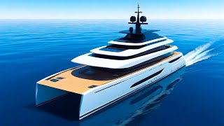 16 MOST FUTURISTIC CATAMARAN YACHTS [upl. by Kremer]