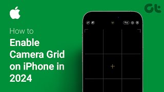 How to Enable Camera Grid on iPhone  Improve Your iPhone Photos with a Grid 2024 Tutorial [upl. by Adnolrehs]