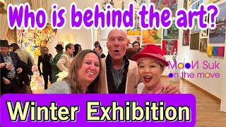 Winter Ausstellung 2024 exhibition artist berlin moonsukonthemove foundation vlog vlogger [upl. by Vieva]