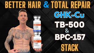 Ultimate Peptide Stack For Repair amp AntiAging TB500BPC157 amp GHKCu Hair Growth [upl. by Charil]