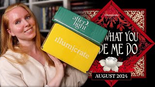 Double unboxing 🧛✈️  Illumicrate  Afterlight August 2024 [upl. by Ardena]