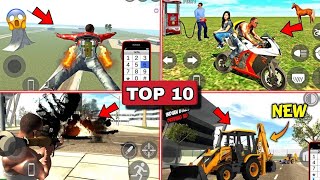 TOP 10 NEW MYTHBUSTERS IN INDIAN BIKES DRIVING 3D AKKT FG [upl. by Yatnohs608]