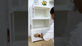 😨😱😱The storage cabinet is so easy to install girls and the elderly can also use it easily without😨😱 [upl. by Ahter]