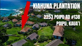 Real Estate Tour Hawaii  Kauai  2253 Poipu Rd 138 Kiahuna Plantation [upl. by Nelyk]