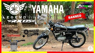 ⚡️YAMAHA RX 135 REVIEW THE LEGEND 💥 ಬೆಂಕಿ ಗಾಡಿ ಗುರು 2 ಸ್ಟಾಕ್ ಪವರ್ 🔥 rx135 [upl. by Vernon]