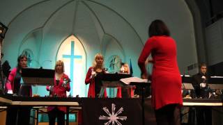 Campanelli Handbell Ensemble Tallinna Peterburg 4012014 [upl. by Naxor64]