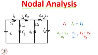 Step by Step Nodal Analysis for Electrical Circuits with Sources [upl. by Adnulahs]