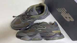 New Balance 9060 Blacktop Dark Moss U9060PH Review [upl. by Denton]