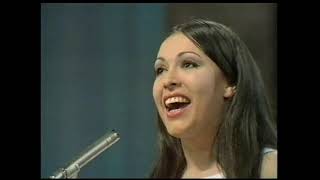 1968 Spain Massiel  La la la Place 1 at Eurovision Song Contest in London [upl. by Elpmid]