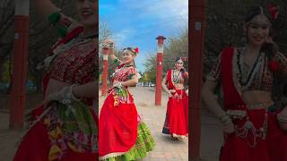 Dola Re Dola 😍 New Tharuni Girls Dance 🥰 tharuni dance trending youtubeshorts shorts viral [upl. by Fausta]