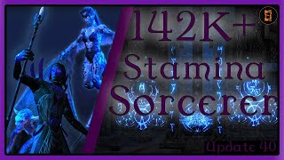 142K  Stamina Sorcerer  Infinite Archive  PvE Guide [upl. by Alonso]