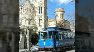 Barcelona  Avenida Tibidabo [upl. by Bocock]