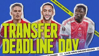 TRANSFER DEADLINE DAY  Live van 0900 tot 0100 [upl. by Idnahk787]