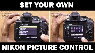 Set your own Picture control on any Nikon DSLR [upl. by Bilac]