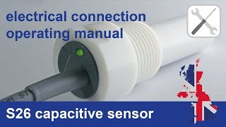 capacitive sensor  sensitivity adjustment potentiometer  ready for operation [upl. by Angeli]