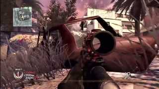 Cod MW 2  AK47 ACOG Scope Gameplay [upl. by Urba445]