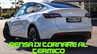 AUTO ELETTRICA  TORNA AL TERMICO CAUSA RICARICA  TESLA MODEL Y [upl. by Nodnarbal]