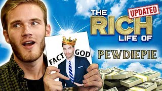 PewDiePie  The Rich Life  Felix Kjellberg Net Worth 2019  Money Made  Spent [upl. by Leoine]