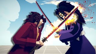 YORIICHI TSUGIKUNI DEMON SLAYER VS EVERY UNIT IN TABS  Totally Accurate Battle Simulator [upl. by Pampuch]