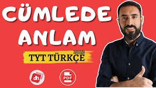 CÜMLEDE ANLAM Full 📌 TYT Türkçe 2023 Deniz Hoca PDF 📘📕 [upl. by Mart]