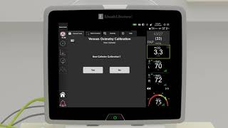 Chapter 3 HemoSphere monitor v22020  Oximetry Callibration CVP entry zero and waveform [upl. by Ettenot]