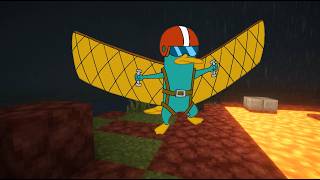 Perry The Platypus Speedruns Minecraft [upl. by Giliane]