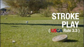 December 2020 Rule of the Month Stroke Play [upl. by Chadburn]