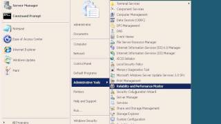 MONITORING WINDOWS SERVER 2008 [upl. by Gennie]