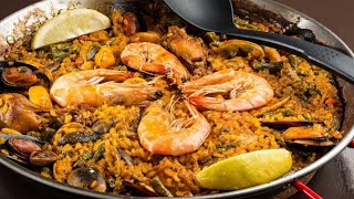 Recette de la cuisine espagnole la paella espagnole facile et rapide [upl. by Andrej]