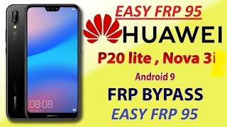 HUAWEI P20 Lite FRP Google Lock Bypass Account Android EMUI 9 1 0 without PC 2023 [upl. by Sitruk174]