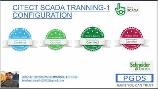 1CITECT SCADA TUTORIALCONFIGURATIONTAGGING FIRST PROJECT [upl. by Ecinreb]