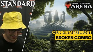 CONFIRMED MOST BROKEN COMBO  Temur Ramp  Standard  MTG Arena [upl. by Oswin]