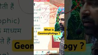 Geomorphology geography geomorphology upsc gs [upl. by Veedis]