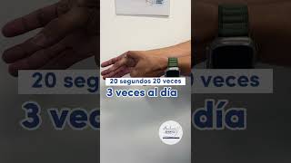 Ejercicios para tendinitis de pulgar o tenosinovitis de De Quervain [upl. by Ahsineb]