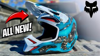 Fox Racing V3 RS Motocross Helmet Review [upl. by Carlile]