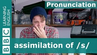 Pronunciation Assimilation of s [upl. by Yerrot]